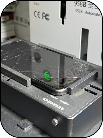 Phone repair detail